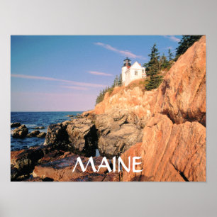 POSTER PHARE BAS DE TÊTE DE PORT