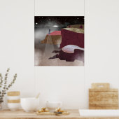 Poster Phare brumeux (Cuisine)