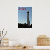Poster Phare, Cape May, NJ (Cuisine)