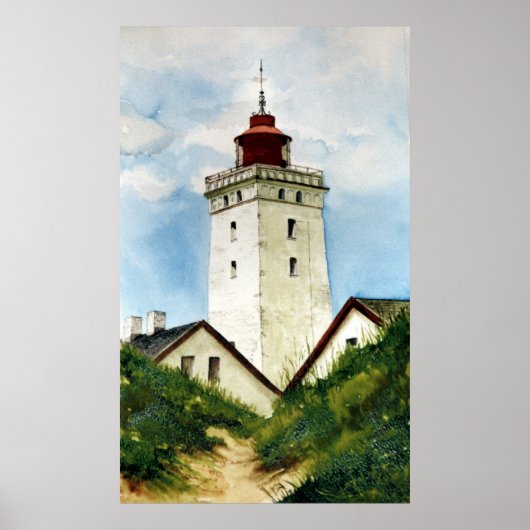 Poster Phare danois (Devant)