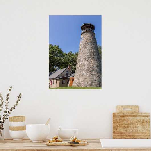 Poster Phare de Barcelone (Cuisine)