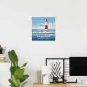 Poster Phare de Beachy Head (Bureau à domicile)