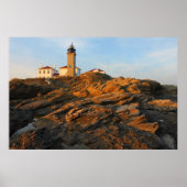 Poster Phare de Beavertail Jamestown Rhode Island (Devant)