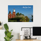 Poster Phare de Big Bay Point (Bureau à domicile)