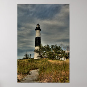 Poster Phare de Big Sable Point