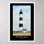 Poster Phare de Bodie Island (Devant)