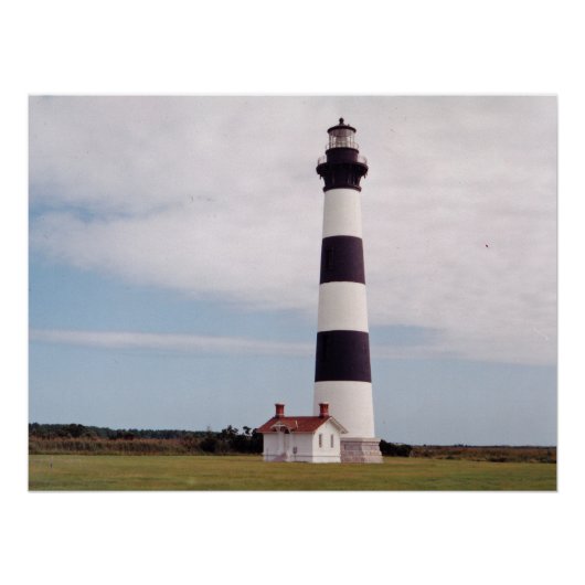 Poster Phare de Bodie Island (Devant)