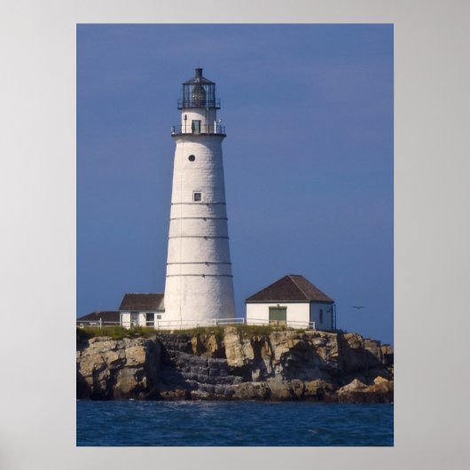 Poster Phare de Boston (Devant)