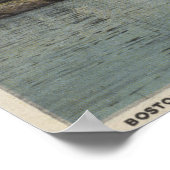 Poster Phare de Boston, MABoston à Boston Harbour (Coin)