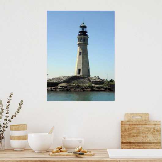 Poster Phare de Buffalo (Cuisine)