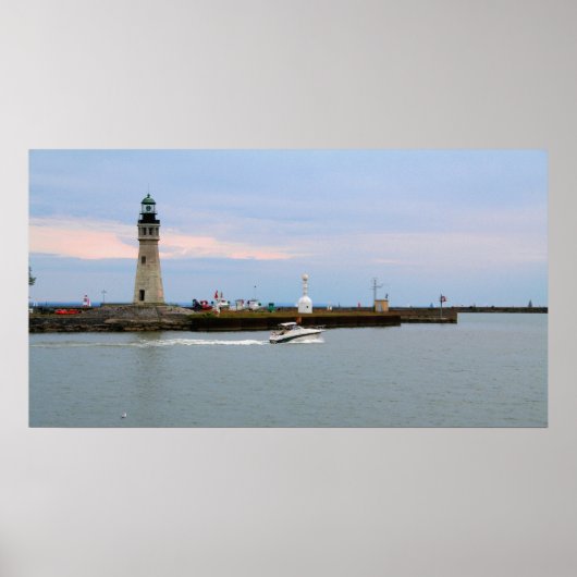 Poster Phare de Buffalo Lake Erie (Devant)