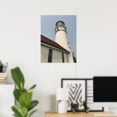 Poster Phare de Cape Blanco, OR (Bureau à domicile)
