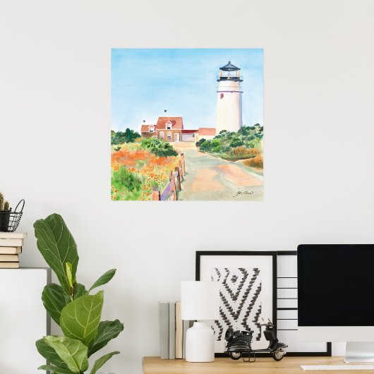 Poster Phare de Cape Cod (Bureau à domicile)