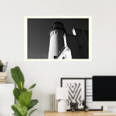 Poster Phare de Cape Disnomination (Bureau à domicile)