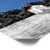 Poster Phare de Cape Hatteras Caroline du Nord (Coin)