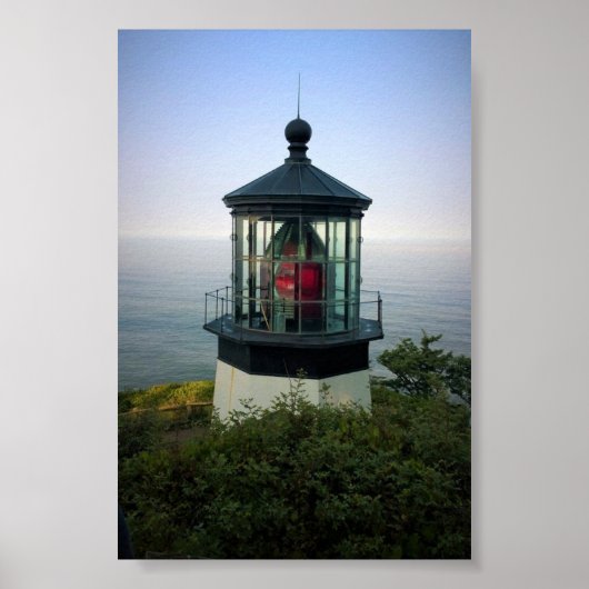 Poster Phare de Cape Meares, OU (Devant)