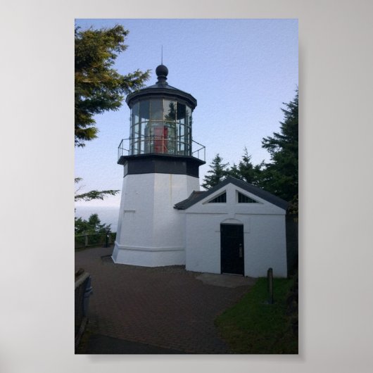 Poster Phare de Cape Meares, OU (Devant)