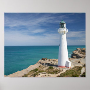 Poster Phare de Castle Point, Castlepoint, Wairarapa,