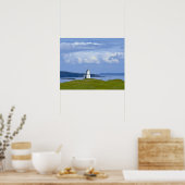 Poster Phare de Cattle Point sur l'île San Juan, WA (Cuisine)