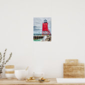 Poster Phare de Charlevoix-Sud Pierhead (Cuisine)