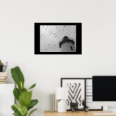 Poster Phare de Cleveland et mouettes à bec (Bureau à domicile)