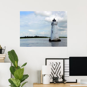 Poster Phare de Cockspur Island