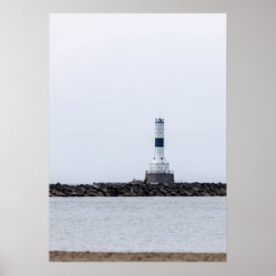 Poster Phare de Conneaut West Breakwater