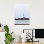 Poster Phare de Conneaut West Breakwater (Bureau à domicile)