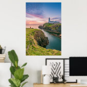 Poster Phare de Fanad Head | Donegal, Irlande (Bureau à domicile)