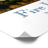 Poster "Phare de Fire Island au coucher du soleil" (Coin)