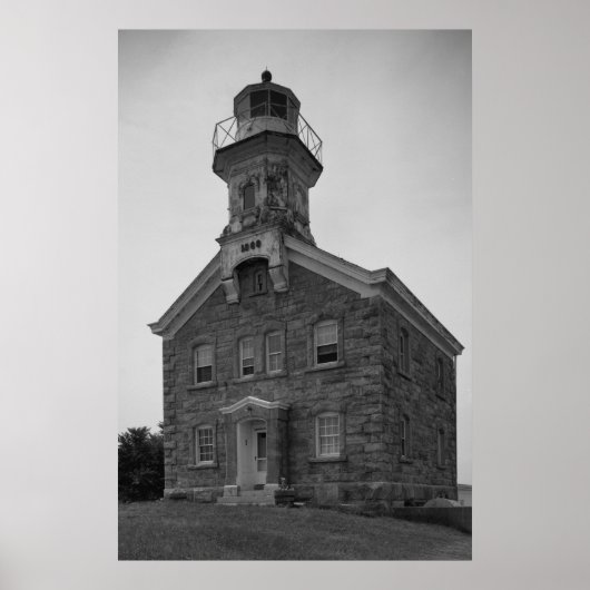 Poster Phare de Great Captain Island (Devant)