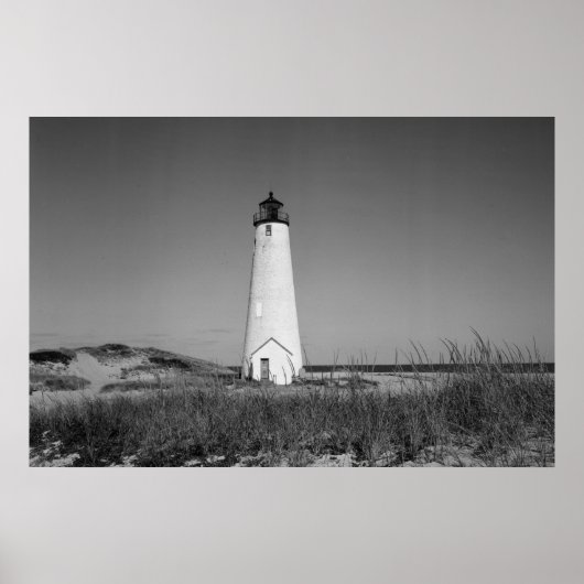 Poster Phare de Great Point (Devant)