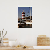 Poster Phare de Harbour Town (Cuisine)