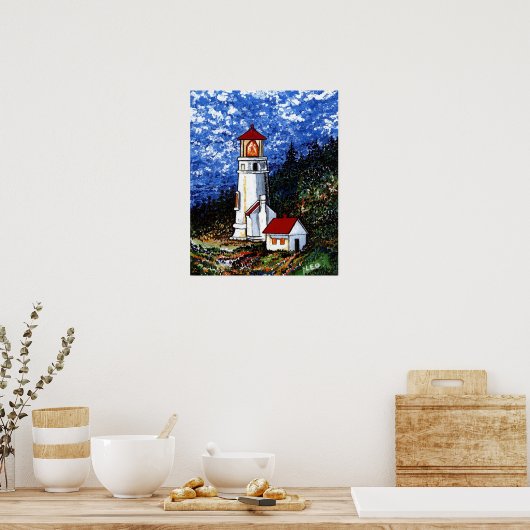 Poster Phare de Heceta Head (Cuisine)