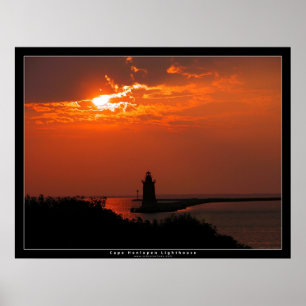 Poster Phare de Henlopen de cap