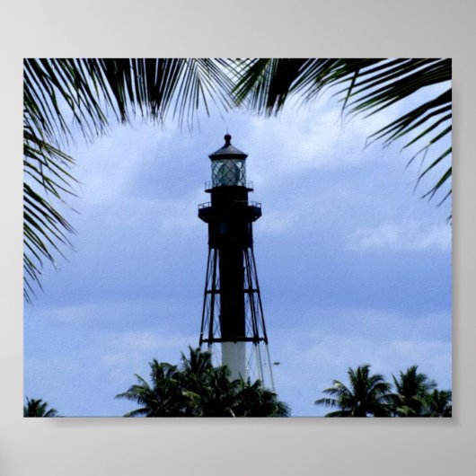Poster Phare de Hillsboro Inlet (Devant)