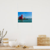 Poster Phare de Holland Harbour (Cuisine)