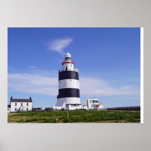 Poster Phare de Hook Irlande (Devant)