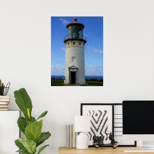 Poster Phare de Kauai (Bureau à domicile)