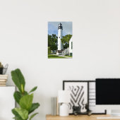 Poster Phare de Key West, Floride (Bureau à domicile)