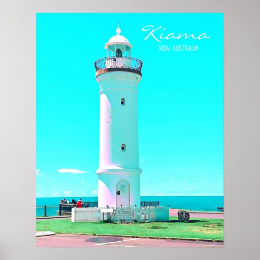 Poster Phare de Kiama NSW Australie (Devant)