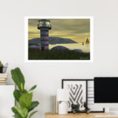 Poster Phare de la baie (Bureau à domicile)
