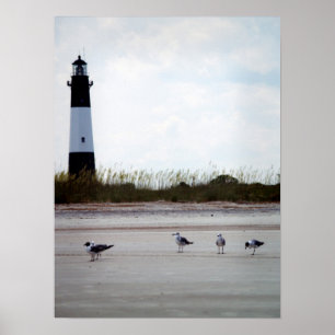 Poster Phare de la Géorgie