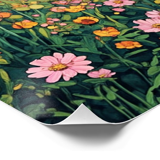 Poster Phare de la mer (Coin)