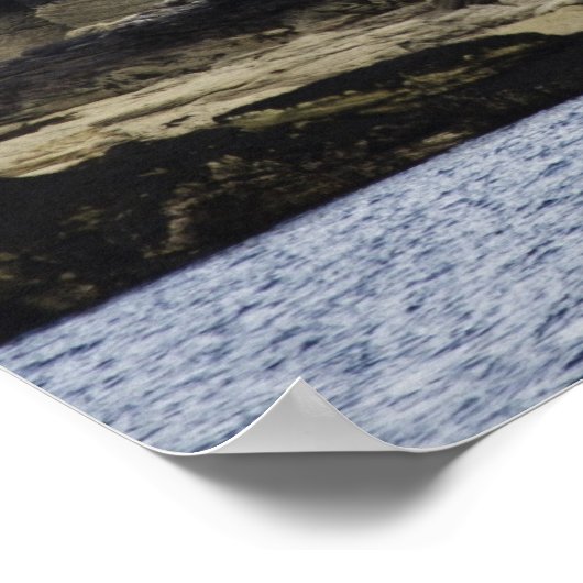 Poster Phare De La Rue Le Long De La Côte (Coin)