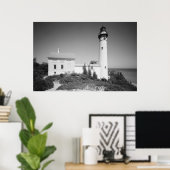 Poster Phare de l'île Manitou (Bureau à domicile)