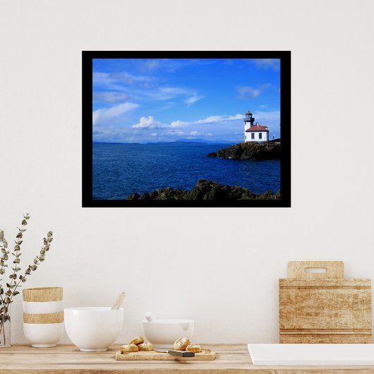 Poster Phare de Lime Kiln (Cuisine)