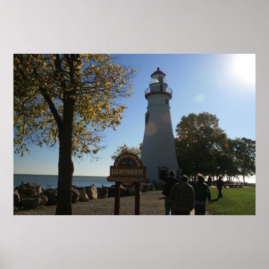 Poster Phare de Marblehead, Ohio (Devant)