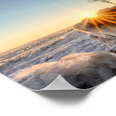 Poster Phare de Marblehead Sunrise hivernale (Coin)