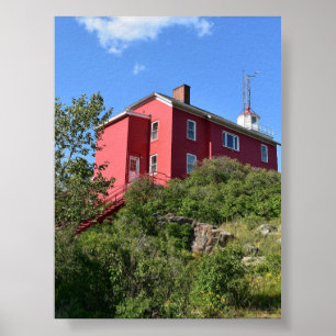 Poster Phare de Marquette - aka Big Red